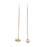 Anchor And Ship Earrings