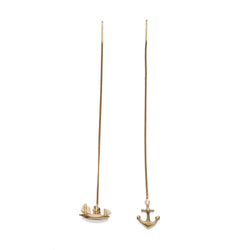 Anchor And Ship Earrings