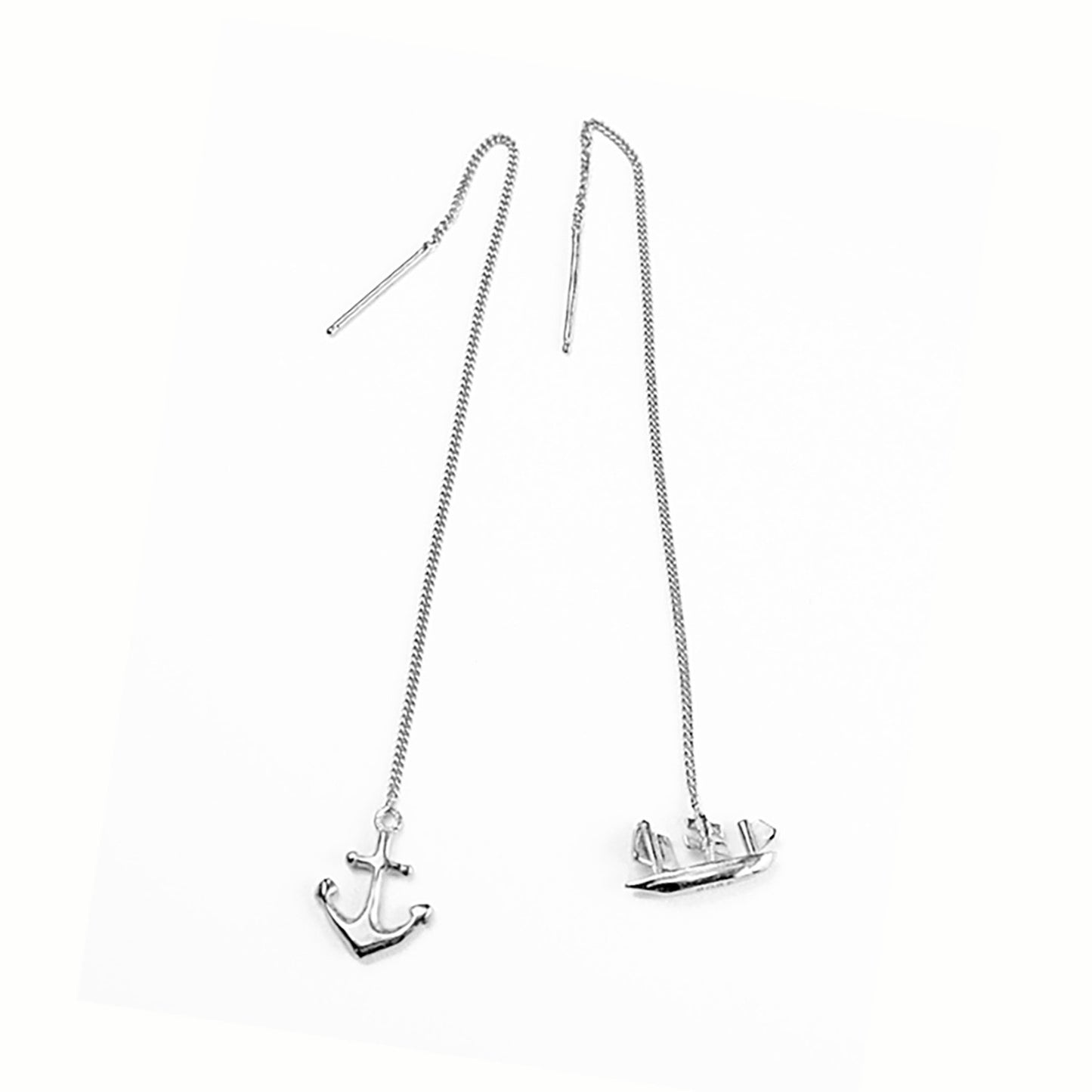 Anchor And Ship Earrings