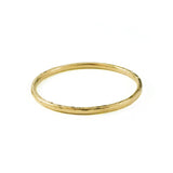 Super Skinny Golden Ring (hammered)