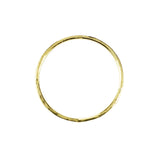 Super Skinny Golden Ring (hammered)