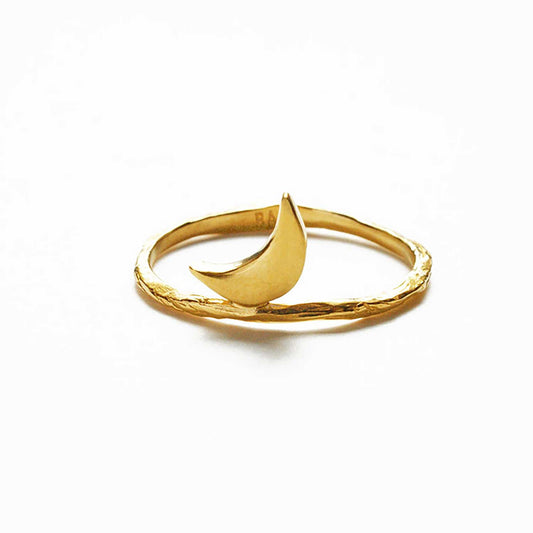 Crescent Moon Ring