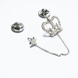 Crown and Star Pin