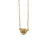 Moonlight ship necklace