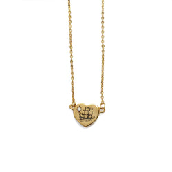 Moonlight ship necklace