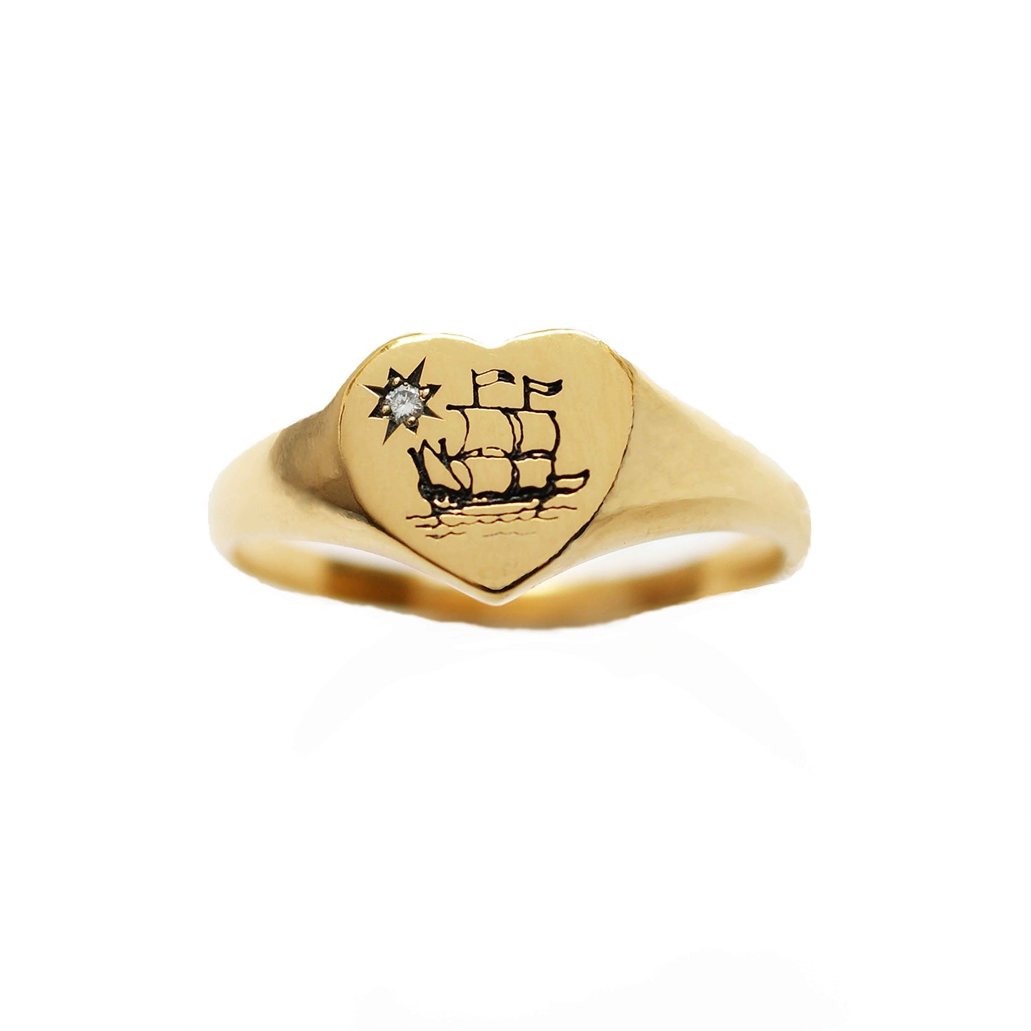 Moonlight ship ring
