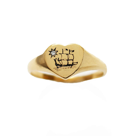 Moonlight ship ring