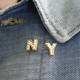 Showtime (alphabet) Pin - gold