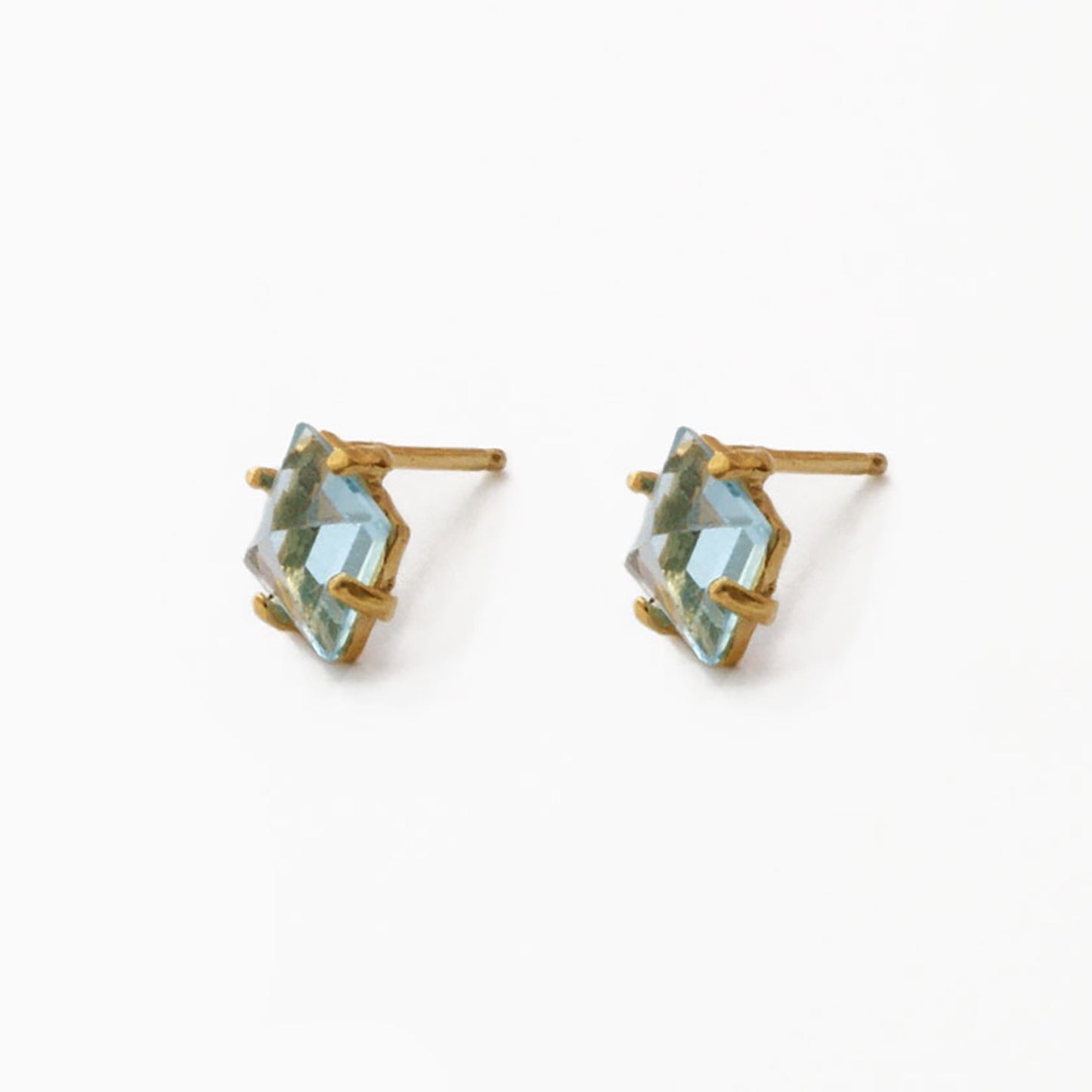 Lozenge Stud Earrings