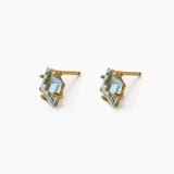Lozenge Stud Earrings