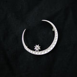 Me And The Moon Brooch