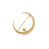 Me And The Moon Brooch