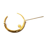 Me And The Moon Brooch