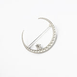Me And The Moon Brooch