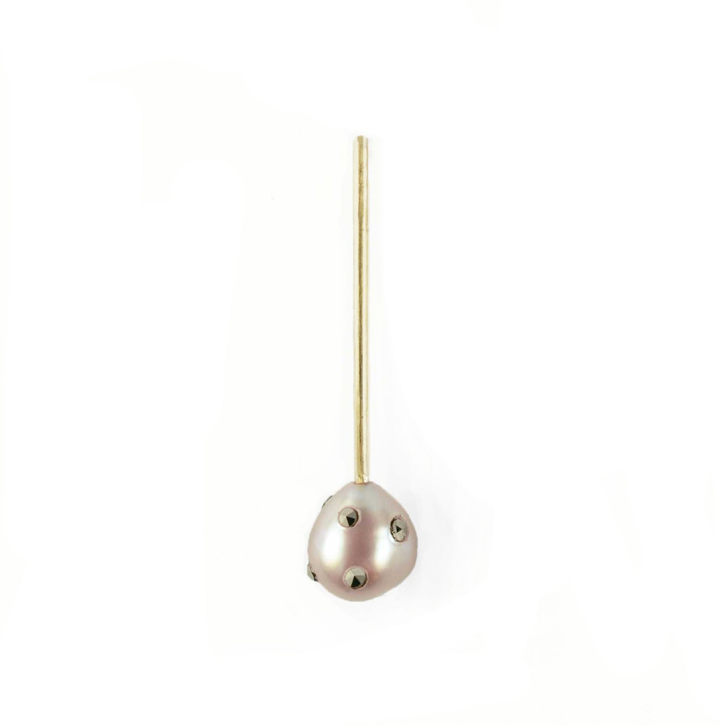 Polka Dot Baton Earring