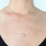 Polka Dot Pearl Necklace