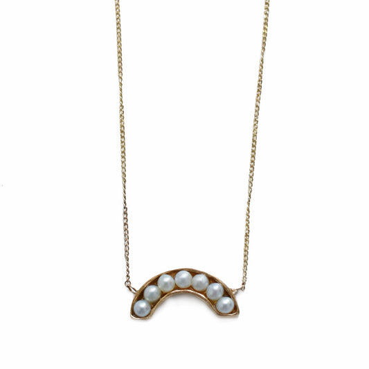 Pearl Rainbow Necklace