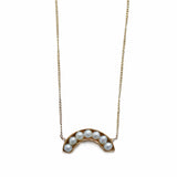 Pearl Rainbow Necklace