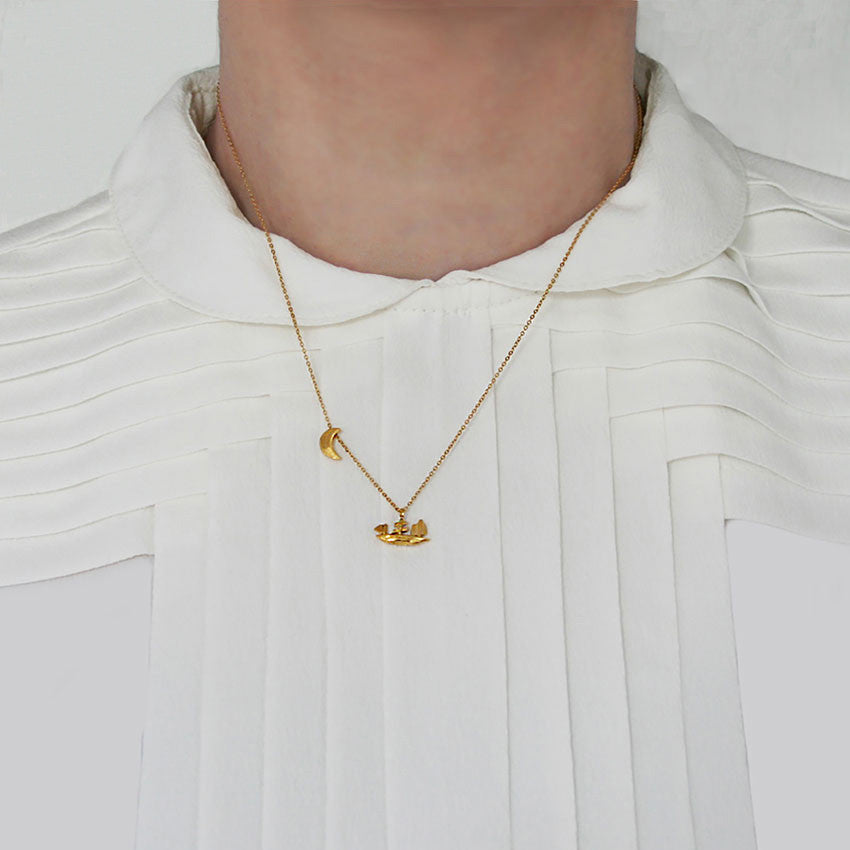 Sail To The Moon Necklace
