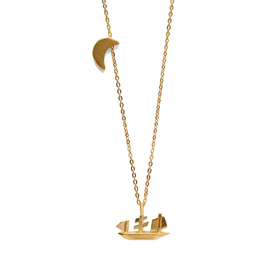 Sail To The Moon Necklace