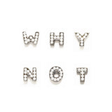 Showtime (alphabet) Pin -silver
