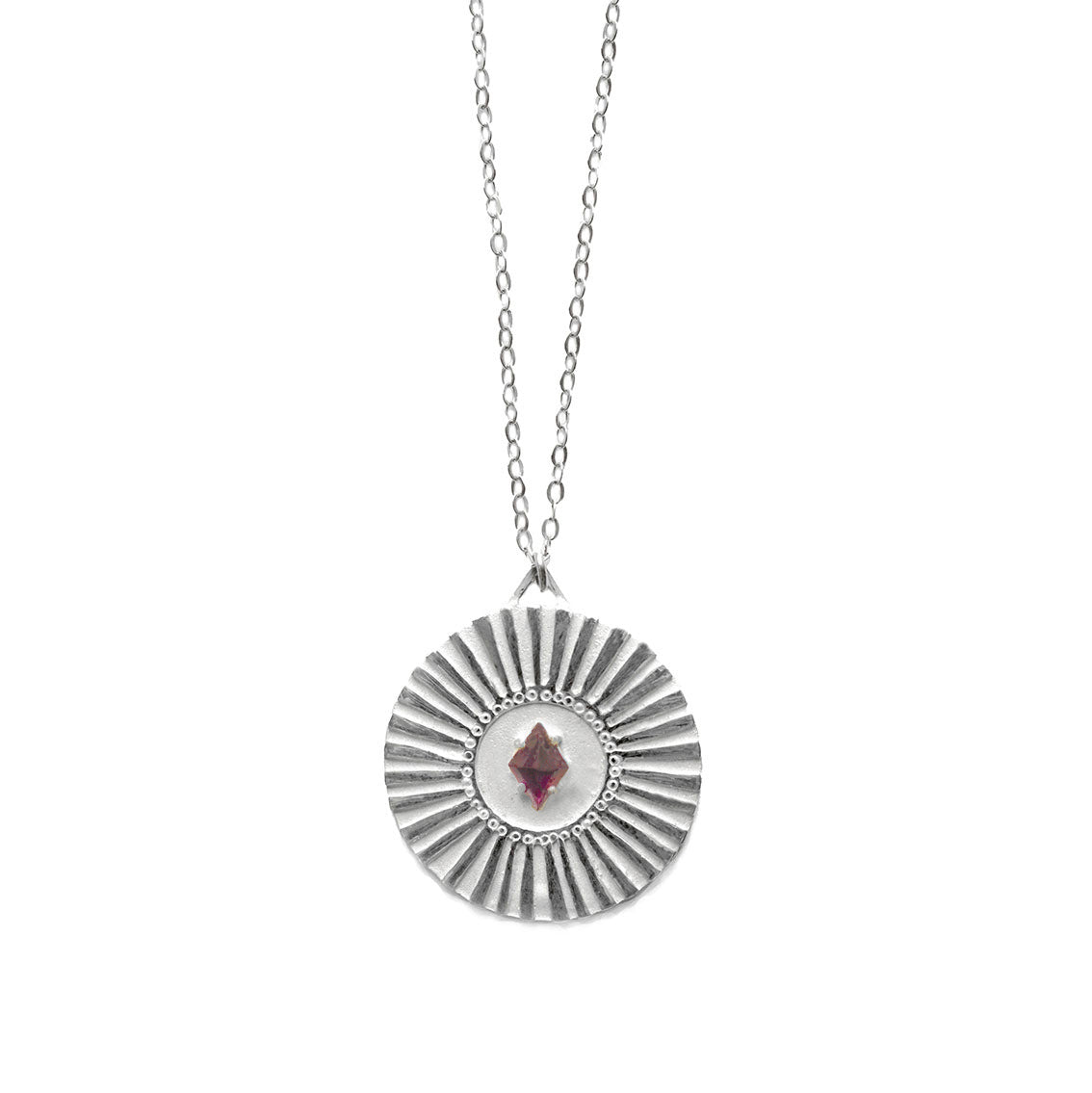 サンバーストネックレス