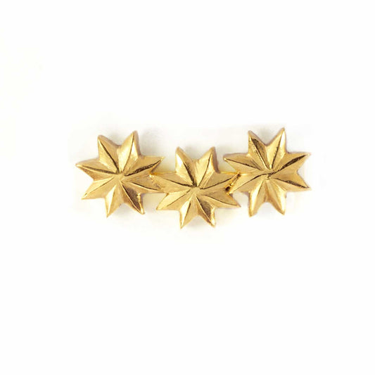 Trio Star Stud Earring